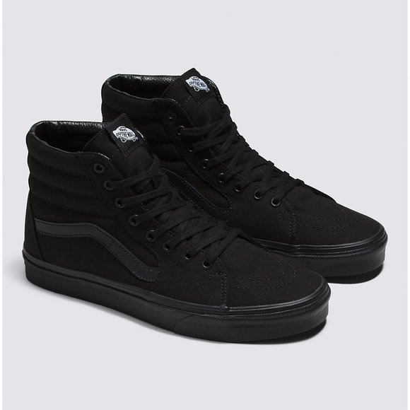Vans Men's SK8-Hi Black/Black - Picture 1 of 2